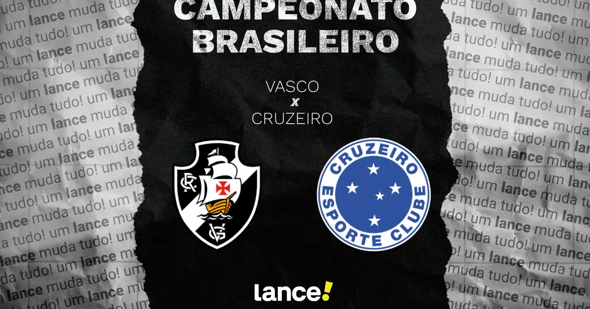 Vasco e Cruzeiro se enfrentam em São Januário em busca de redenção no Brasileirão
