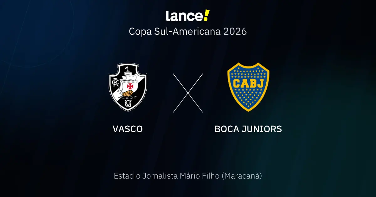 Vasco e Boca Juniors: O Grande Confronto da Sul-Americana no Maracanã